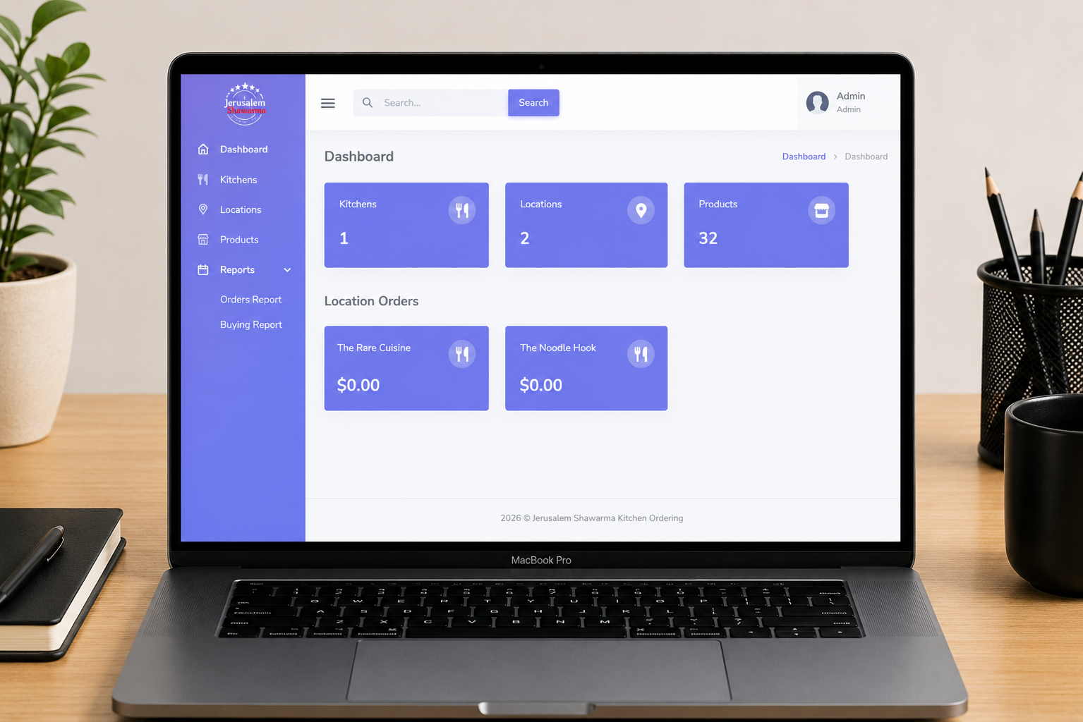 Admin Dashboard