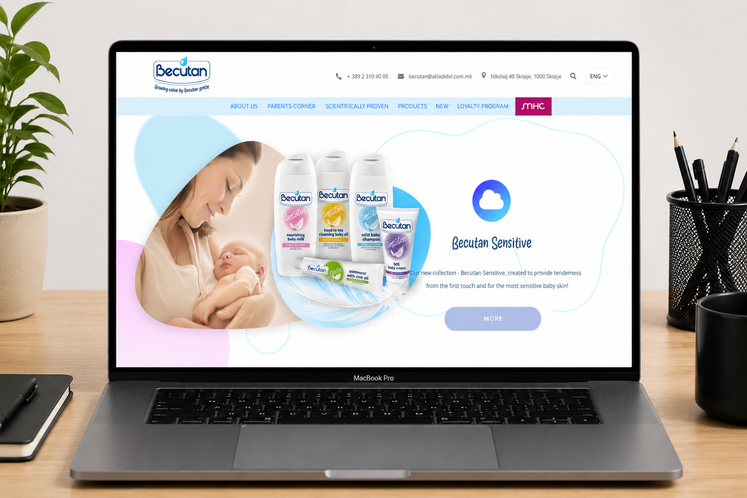 Corporate CMS & AI Assistant